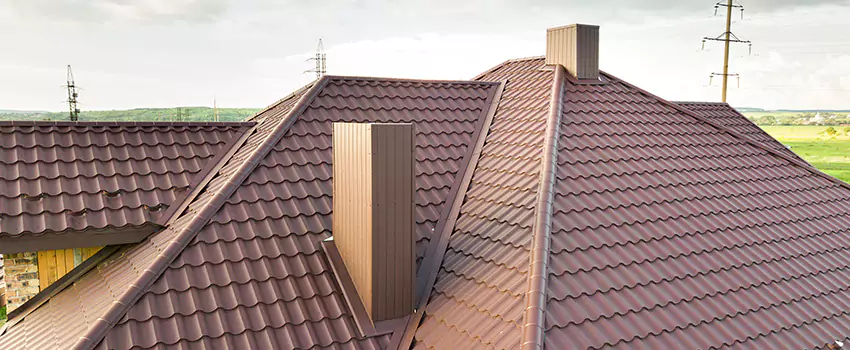 Residential Chimney Flashing Restoration in Westland, MI