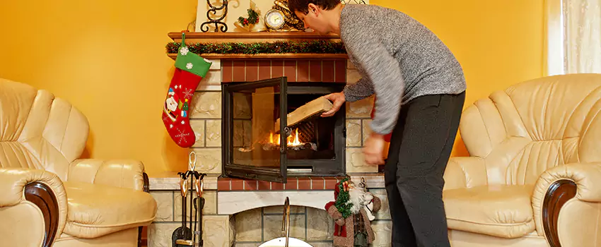 Gas to Wood-Burning Fireplace Conversion Services in Westland, Michigan