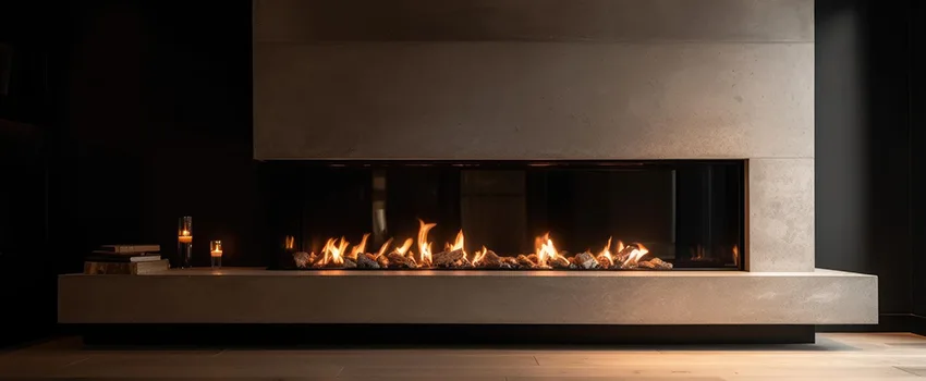 Gas Fireplace Ember Bed Design Services in Westland, Michigan