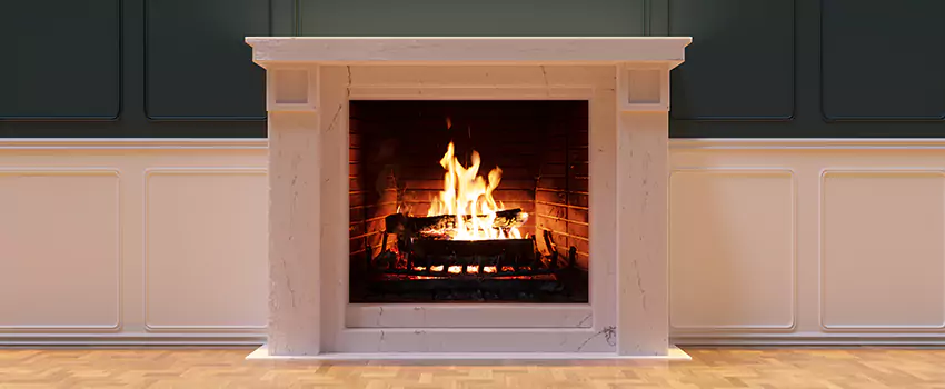 Open Flame Wood-Burning Fireplace Installation Services in Westland, Michigan