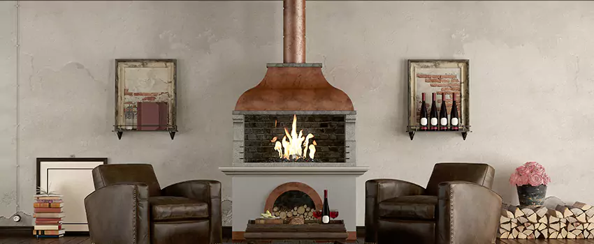 Thelin Hearth Products Providence Pellet Insert Fireplace Installation in Westland, MI