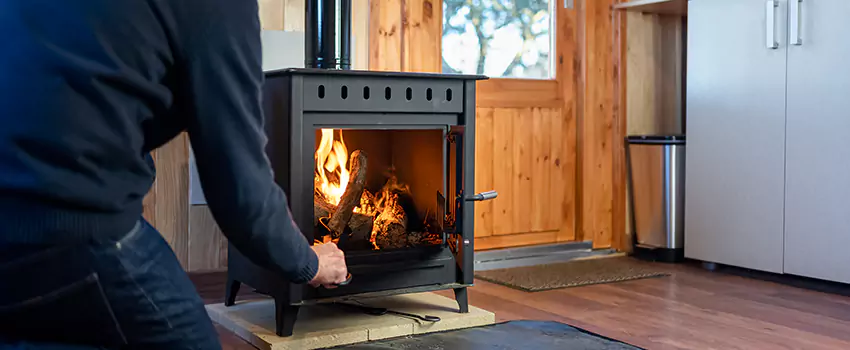 Open Hearth Wood Fireplace Installation in Westland, MI