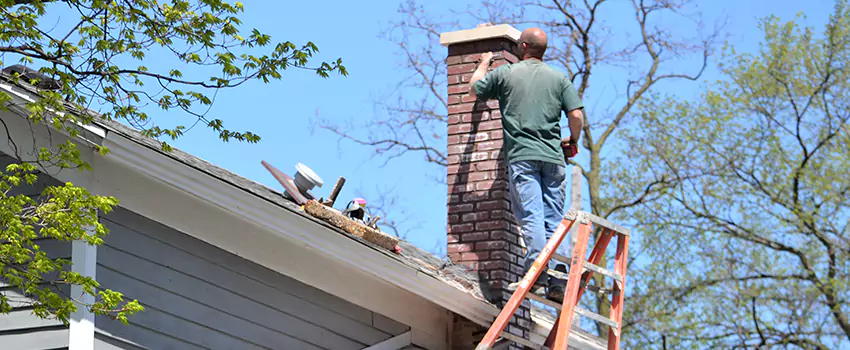 himney Crown Repair in Westland, Michigan