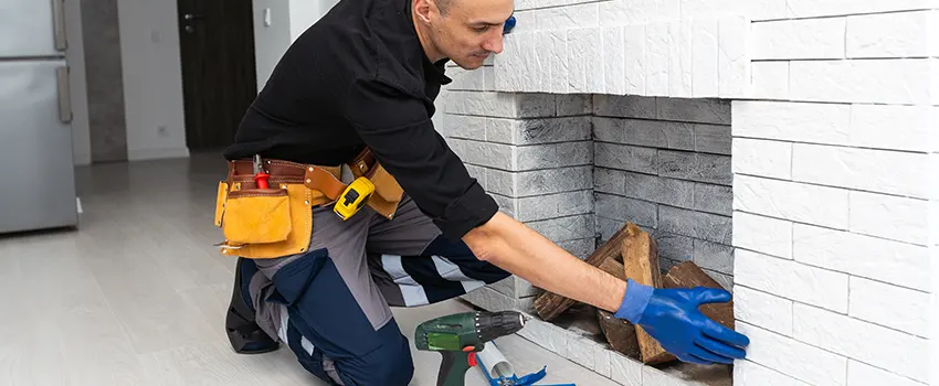 Fireplace Damaged Damper Frame Repair Services in Westland, Michigan