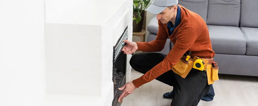 Cost of Fireplace Door Installation Service in Westland, Michigan