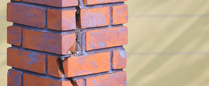 Repairing Cracked Porcelain Tiles for Fireplace in Westland, MI