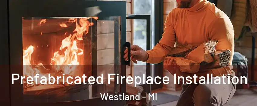  Prefabricated Fireplace Installation Westland - MI